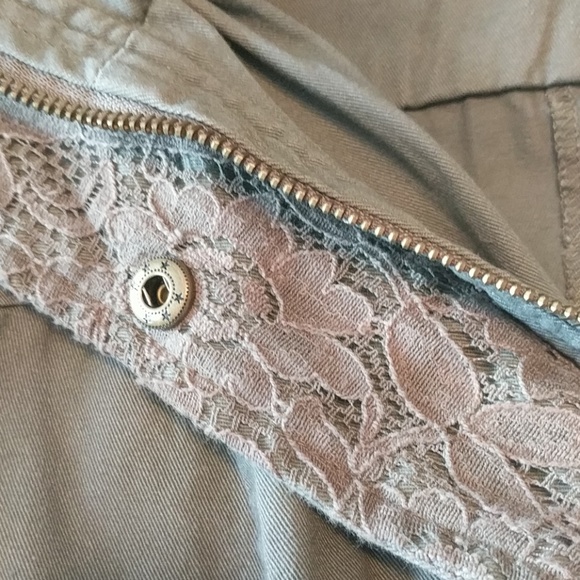 Sebby hooded utility jacket, sage - Picture 4 of 8